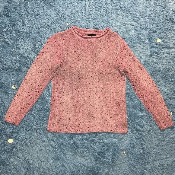 VINTAGE Carolyn Taylor Long Sleeve Shirt Size Small Women’s Pink Grunge Y2K - Picture 1 of 9